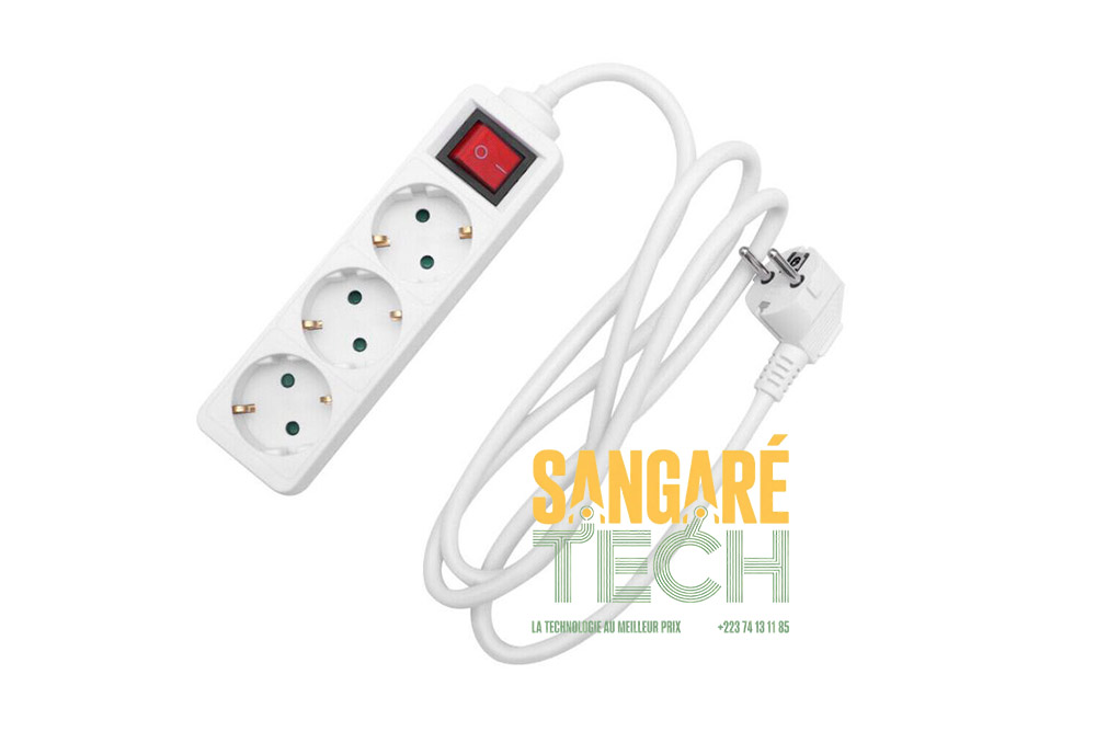 Multiprise Électrique Blanc 